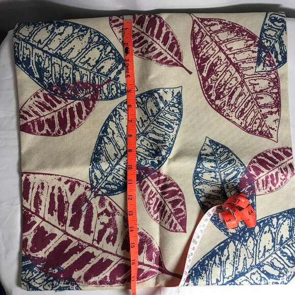 NWOT Pillow Cover for 16"x16" pillow.  Decoration, Couch, burlap, design, - Picture 7 of 9